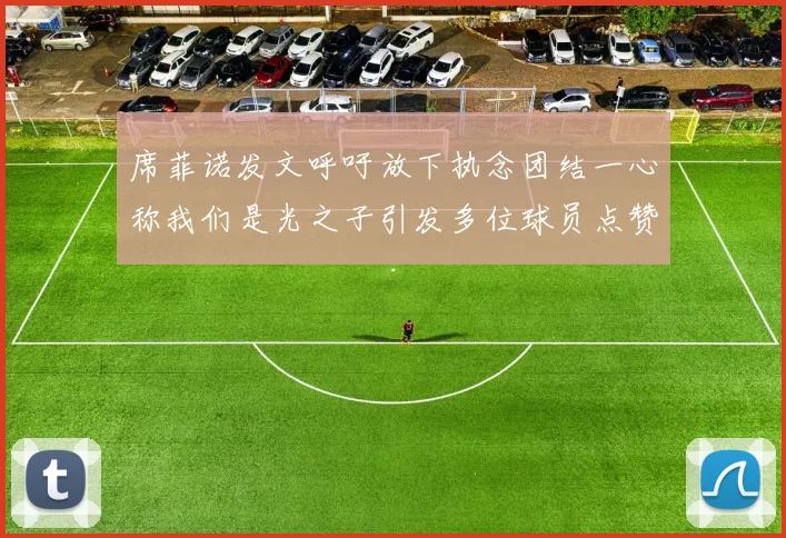 席菲诺发文呼吁放下执念团结一心称我们是光之子引发多位球员点赞